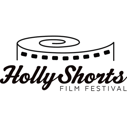 Holly shorts film festivals on a white background