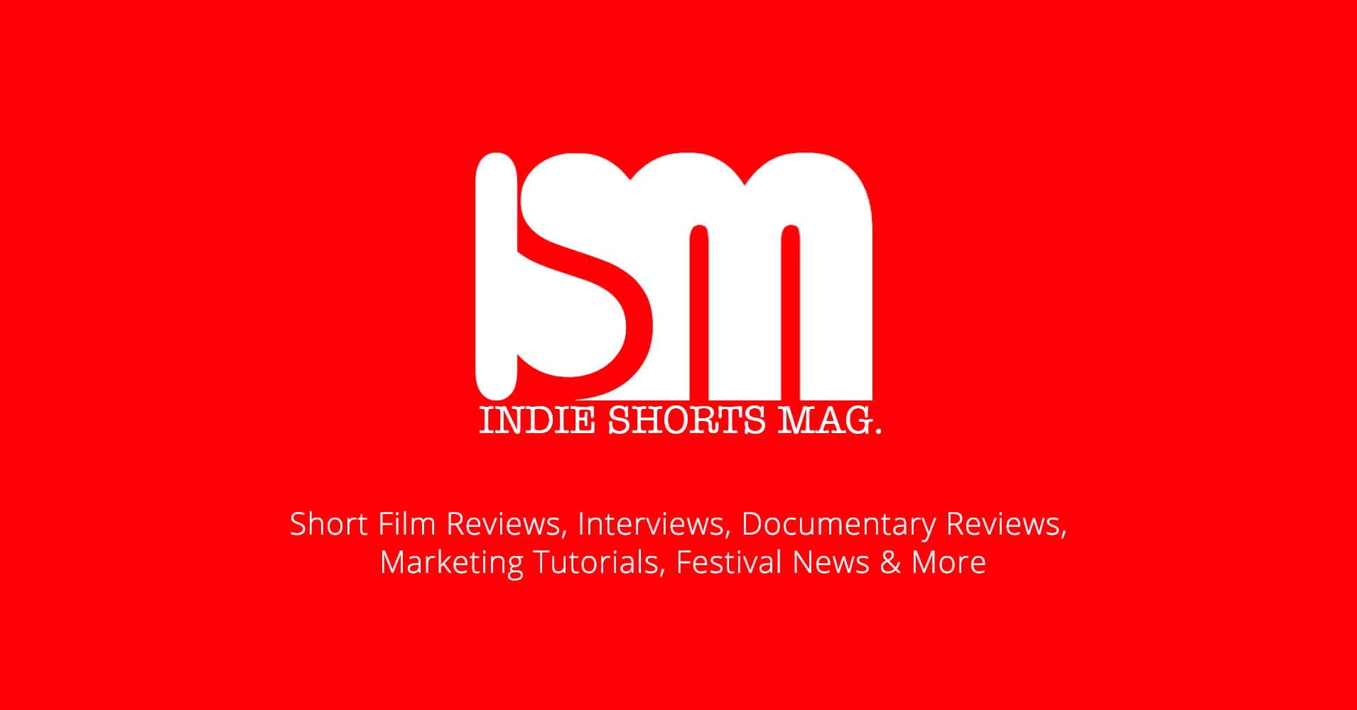 Indie Shorts Mag logo and illustration